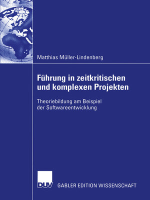 cover image of Führung in zeitkritischen und komplexen Projekten